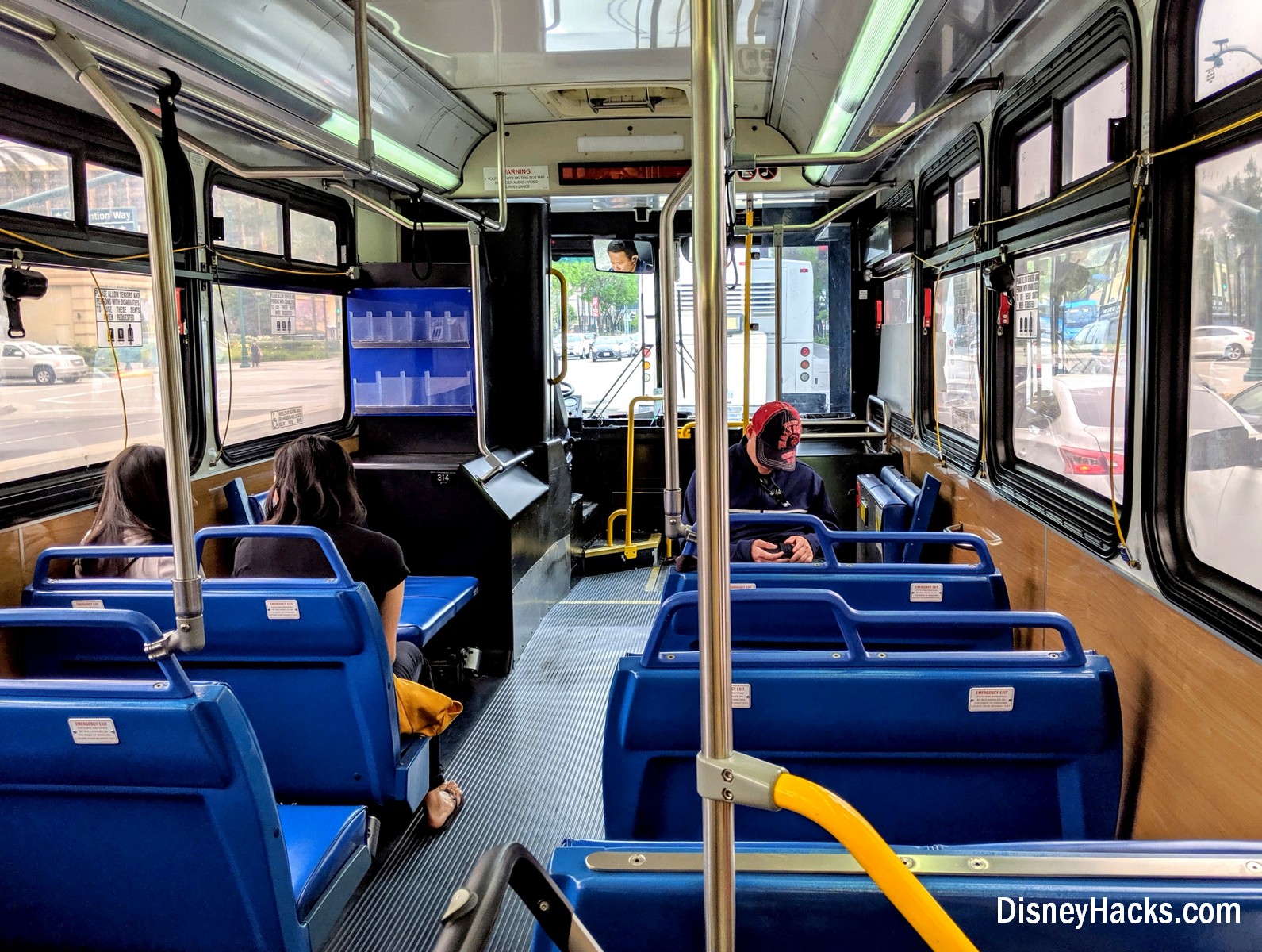 Where to Stay at Disneyland shuttle bus